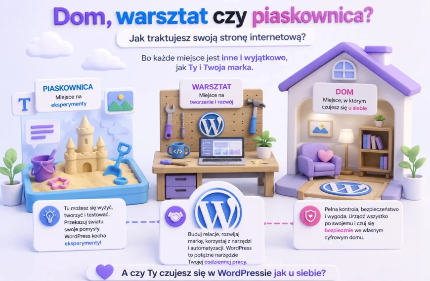 Dom, warsztat czy piaskownica? Jak traktujesz swoją stronę internetową?