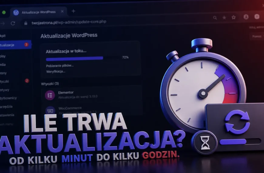 Ile trwa aktualizacja WordPressa i dlaczego aż pięć godzin?