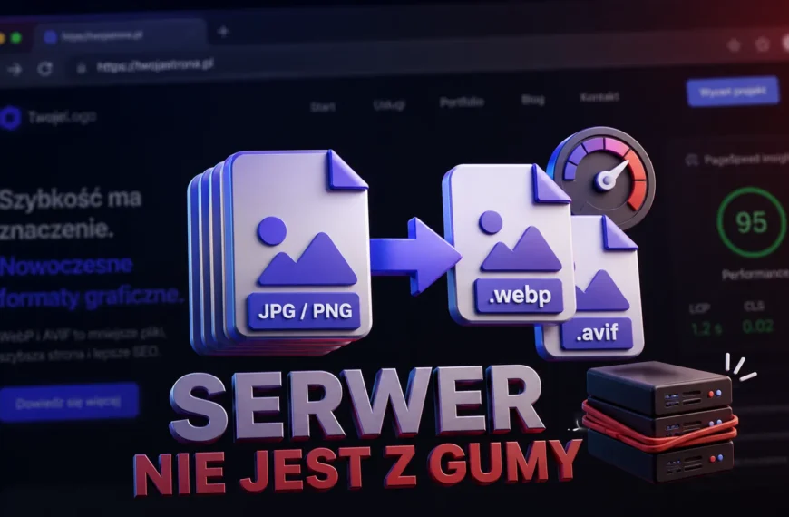 Jaki format grafik wybrać na stronę internetową? PNG, JPEG, WebP czy AVIF?